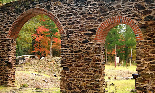 Old stone arches